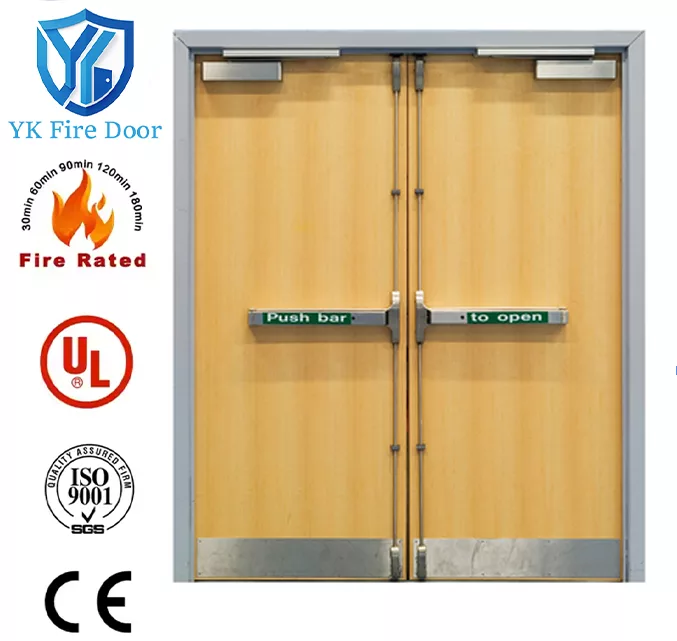 UL wooden fire door