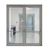 fire glass door