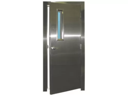 stainless steel fire door