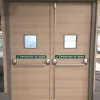 wooden fire rated door