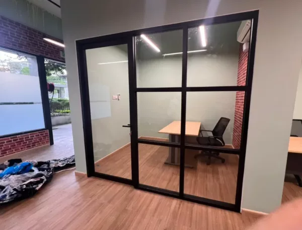 glass partition