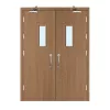 wooden fire door
