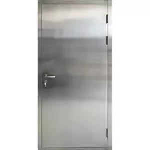 stainless steel door