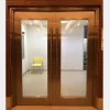 fire glass door