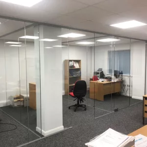 glass partition