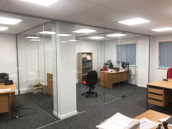 glass partition