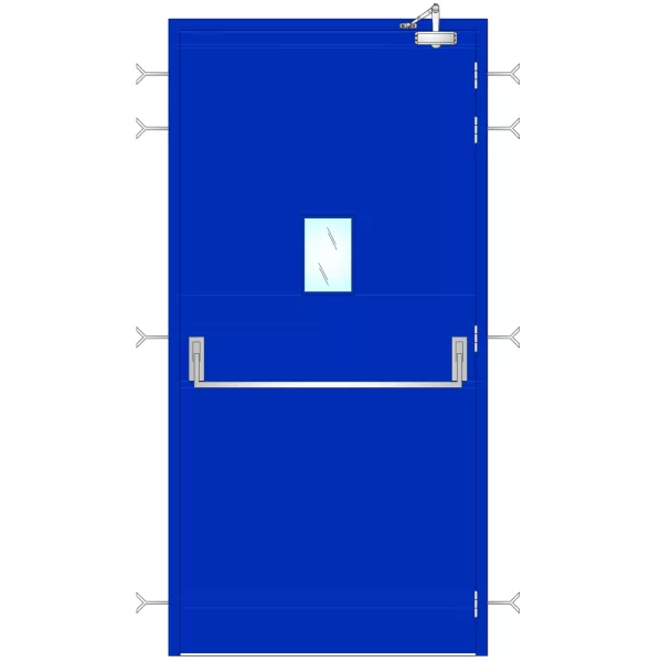 single leaf fire rated door