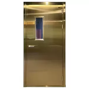 stainless steel fire rated door