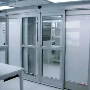 clean room door