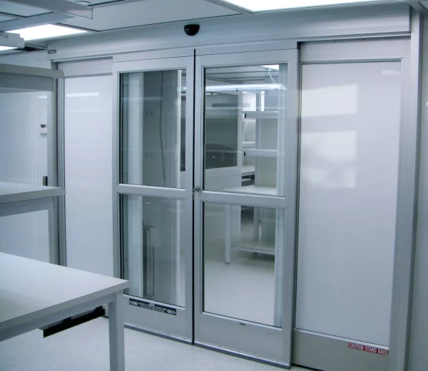clean room door