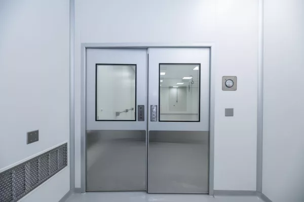 clean room door
