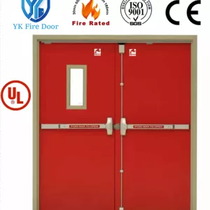 UL Double Leaf Fire Door with Vision Panel