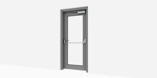 Single-Leaf UL-Certified Metal Fire Door