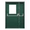 UL Certified Steel Fire Door with Unequal Leaves