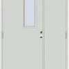 UL Certified Steel Fire Door with Unequal Leaves
