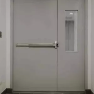 UL Certified Steel Fire Door with Unequal Leaves