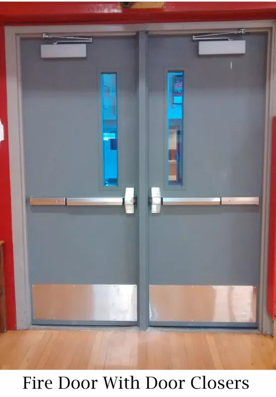 Fire Door with Fire rated Locks