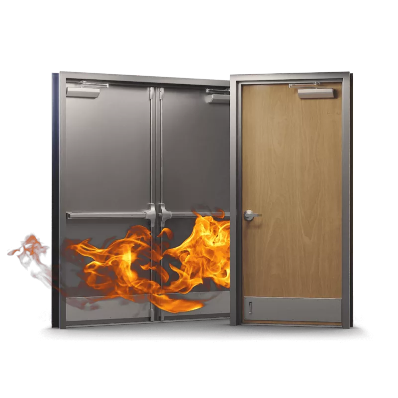 2-hour fire-rated door