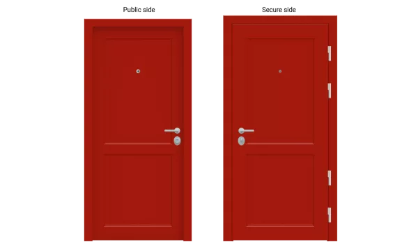bulletproof door