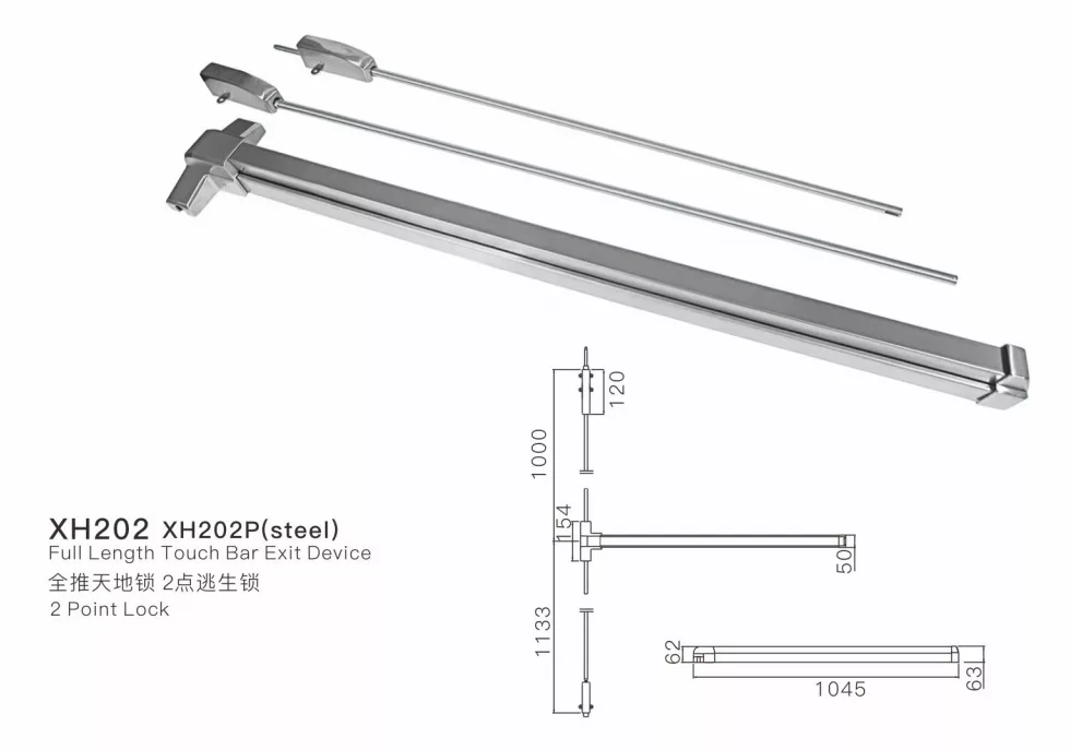 Push Bar Door Hardware