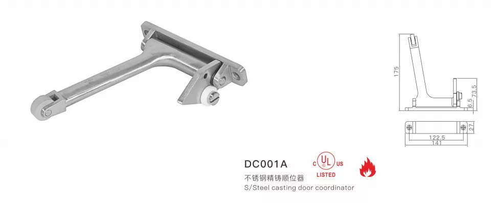 StainlessSteel casting door coordinator